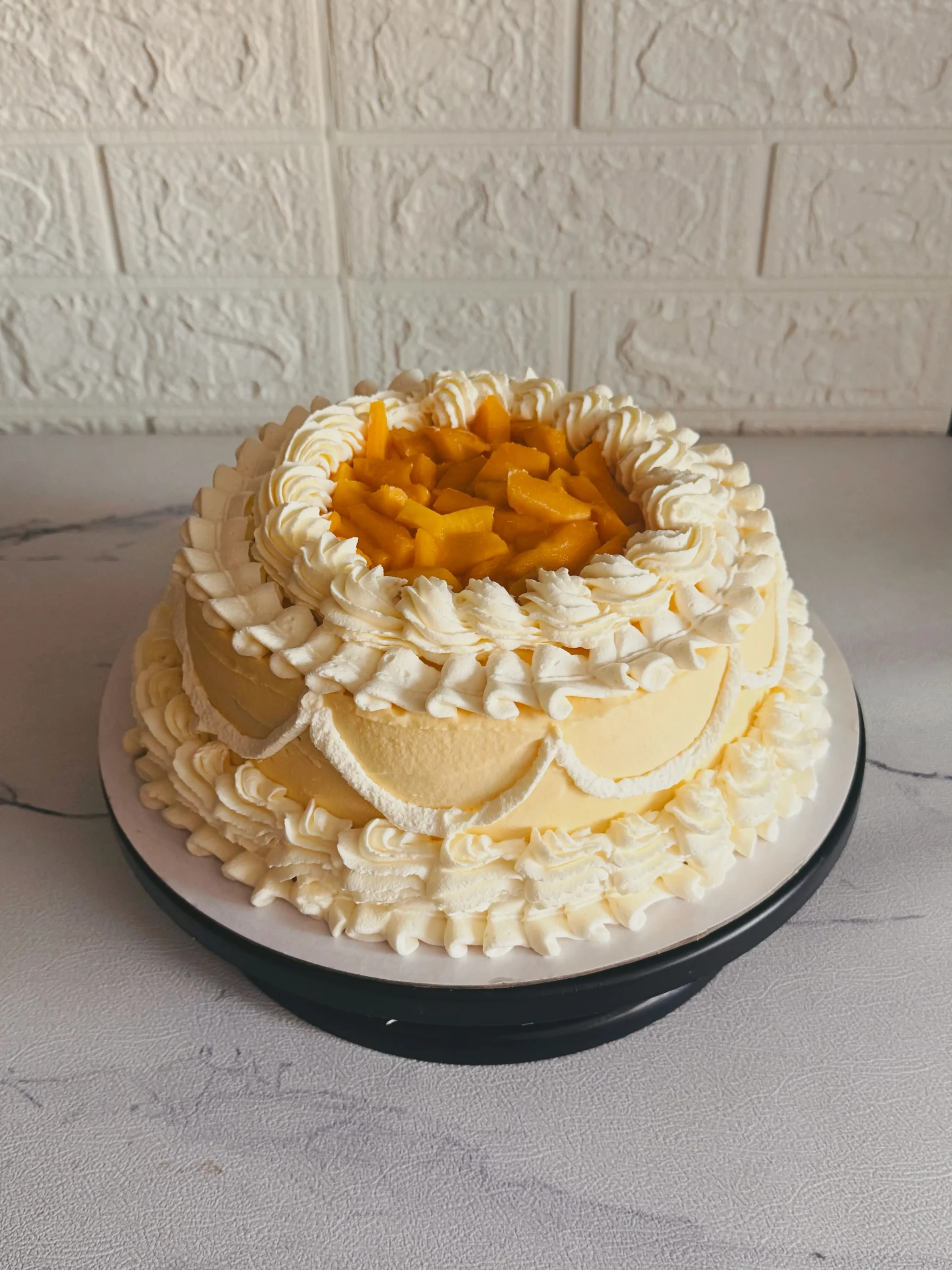 Fresh Mango Cream Cake