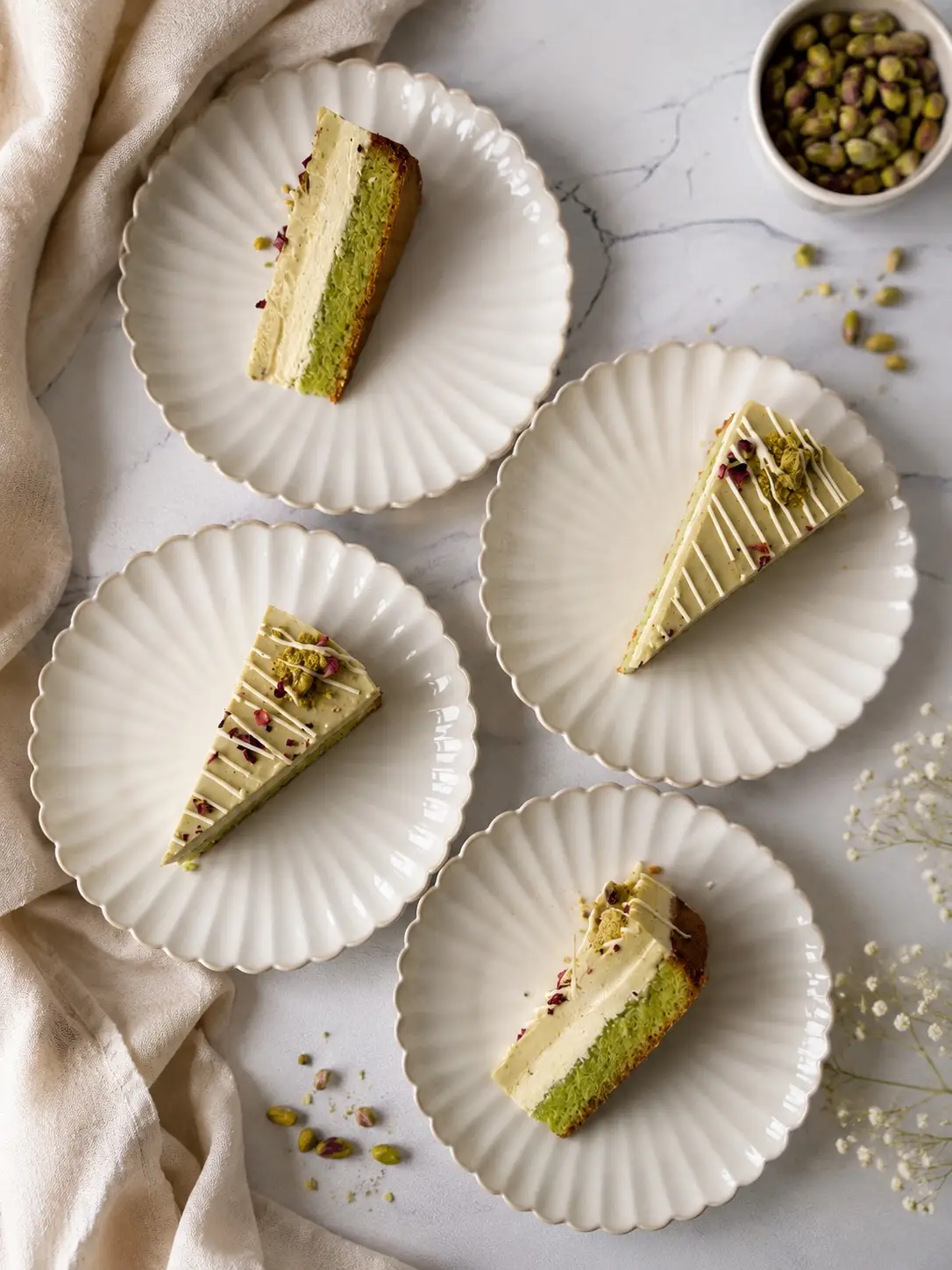 Pistachio Cheesecake