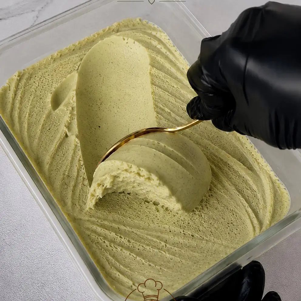 Pistachio Whipped Ganache